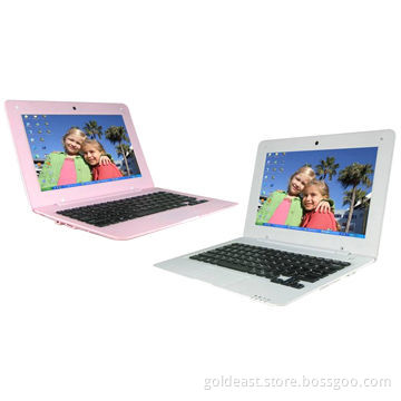10.1-inch Laptop Computers with 512MB RAM, 1.3-megapixel Camera